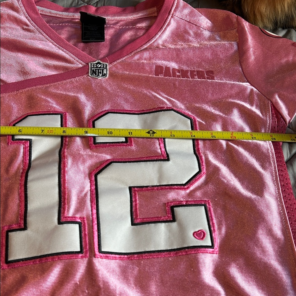 Reebok pink Packer jersey